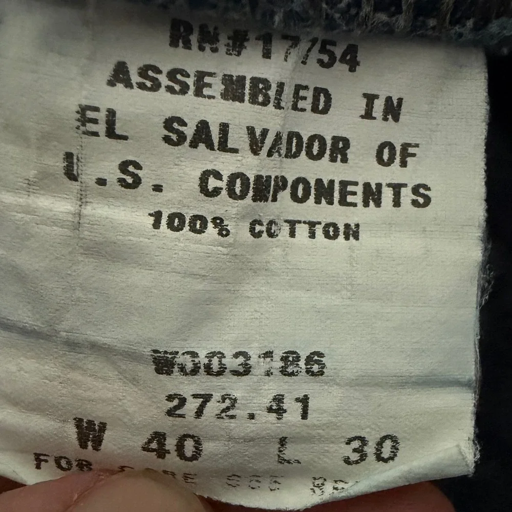 Key Imperial Aristocrat of Overalls Mens 40x30 Blue Denim Bib Workwear 1087KY
